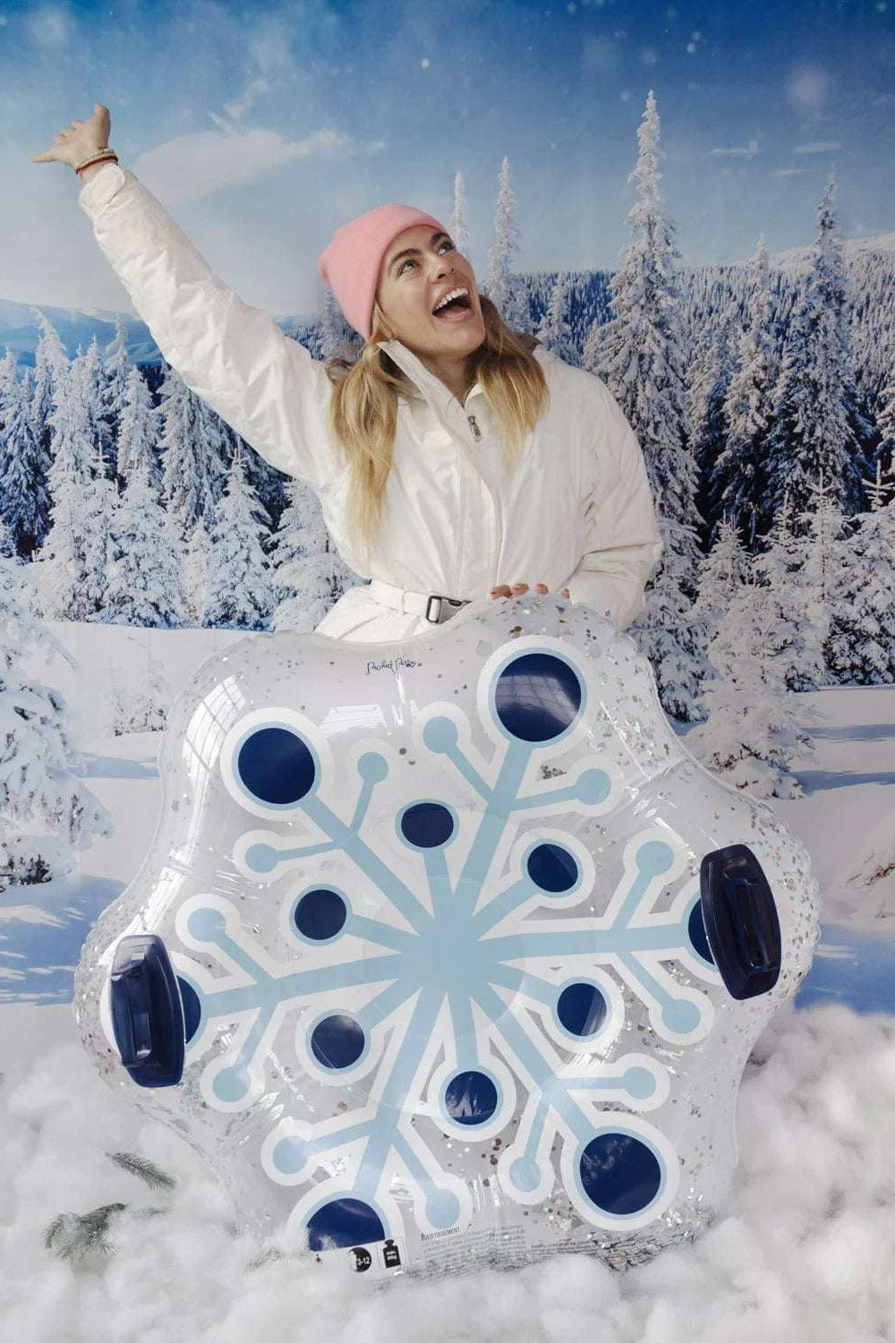 Shop Packed Party Packed Party Snow Much Fun Confetti Filled Inflatable Snow Tube Gifts for women – premium loungewear and festival fashion at Spoiled Brat