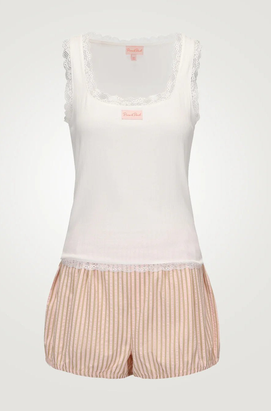 Shop Pixie and Peach Pixie & Peach Brigitte Bloomer Shorts for women – premium loungewear and festival fashion at Spoiled Brat