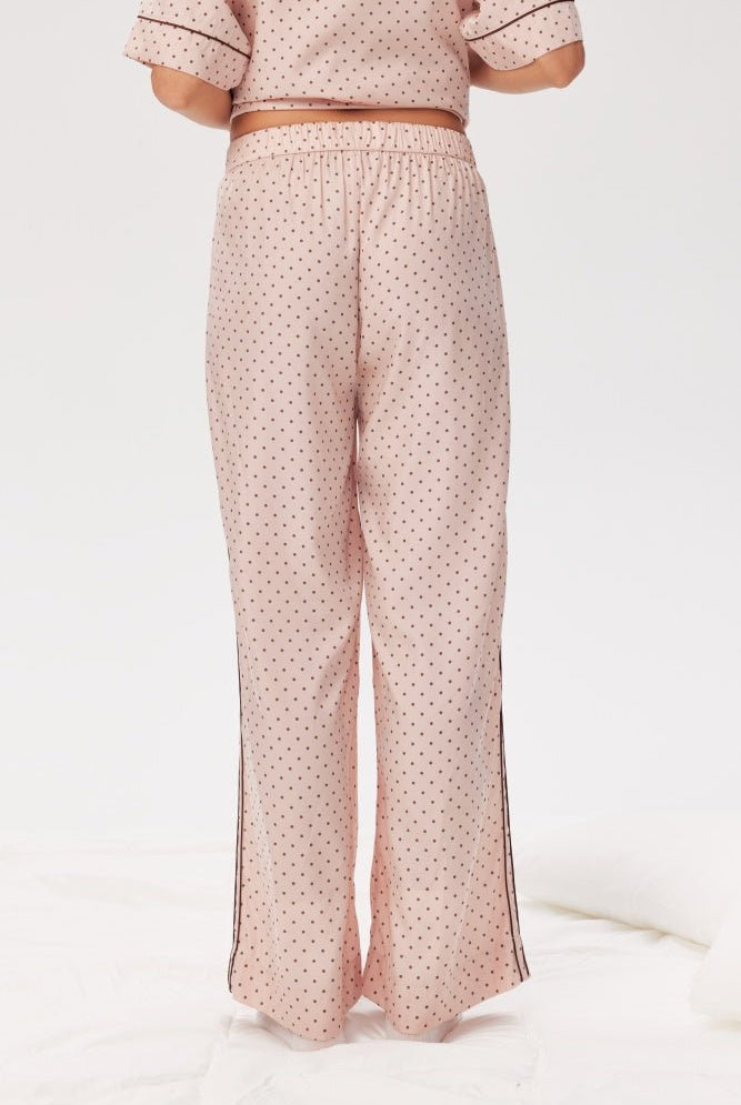 Shop Pixie and Peach Pixie & Peach Chrissie Trouser Pyjamas for women – premium loungewear and festival fashion at Spoiled Brat