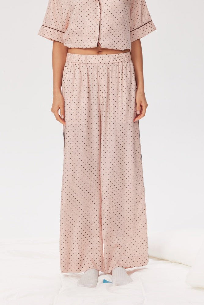 Shop Pixie and Peach Pixie & Peach Chrissie Trouser Pyjamas for women – premium loungewear and festival fashion at Spoiled Brat