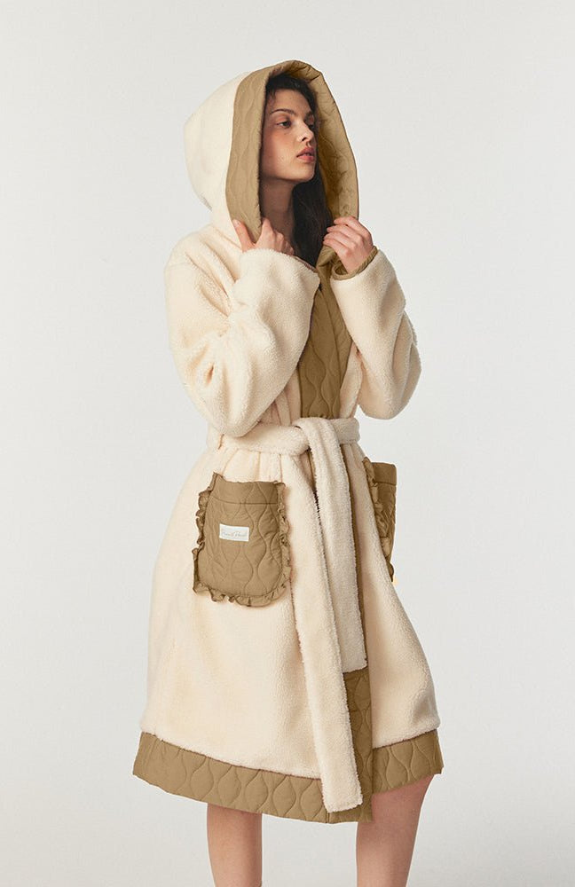 Shop Pixie and Peach Pixie & Peach Cindy Borg Bath Robe Bath Robe for women – premium loungewear and festival fashion at Spoiled Brat