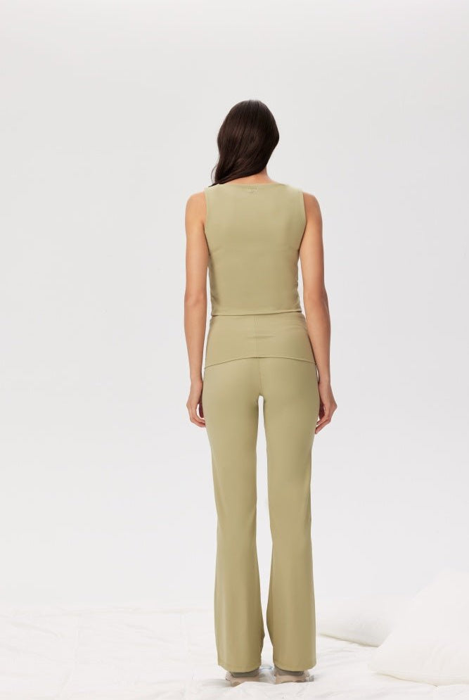 Shop Pixie and Peach Pixie & Peach Gina Flared Leggings Trousers for women – premium loungewear and festival fashion at Spoiled Brat
