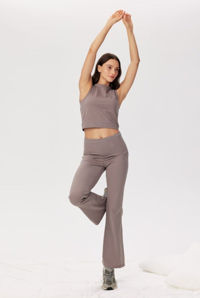 Shop Pixie and Peach Pixie & Peach Gina Flared Leggings Trousers for women – premium loungewear and festival fashion at Spoiled Brat