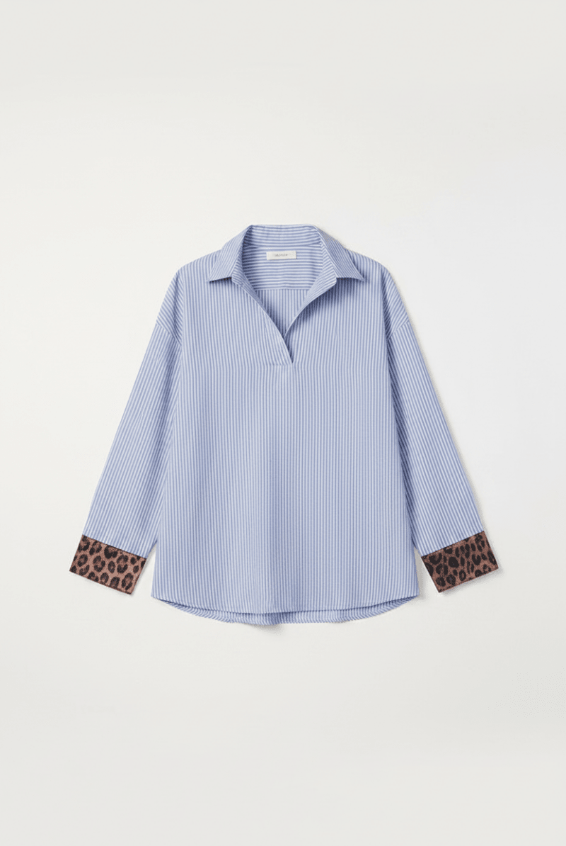 Shop Pixie and Peach Pixie & Peach Mix & Match Diana Polo Shirt Shirt for women – premium loungewear and festival fashion at Spoiled Brat