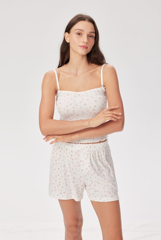 Shop Pixie and Peach Pixie & Peach Peachy Floral Cami Cami Top for women – premium loungewear and festival fashion at Spoiled Brat