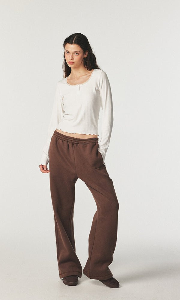 Pixie & Peach Pixie Straight Leg Sweat Pant - Spoiled Brat