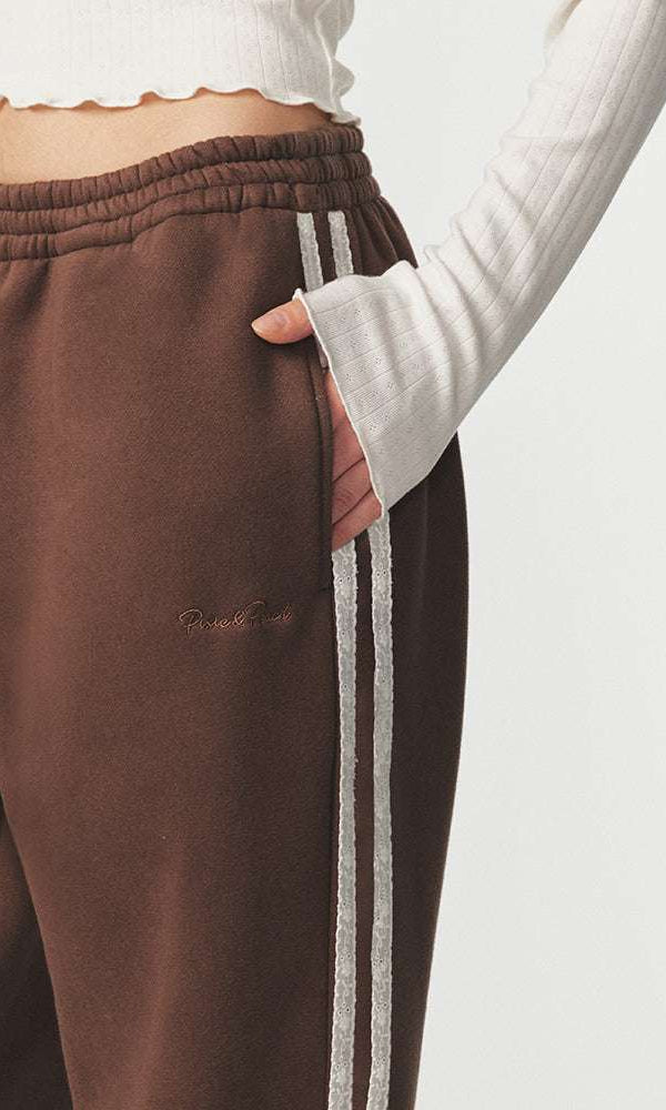 Pixie & Peach Pixie Straight Leg Sweat Pant - Spoiled Brat