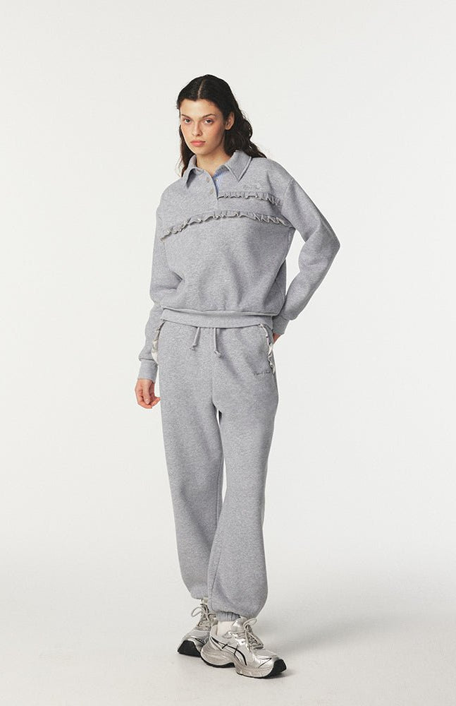 Shop Pixie and Peach Pixie & Peach Serena Jogger Pants Trousers for women – premium loungewear and festival fashion at Spoiled Brat