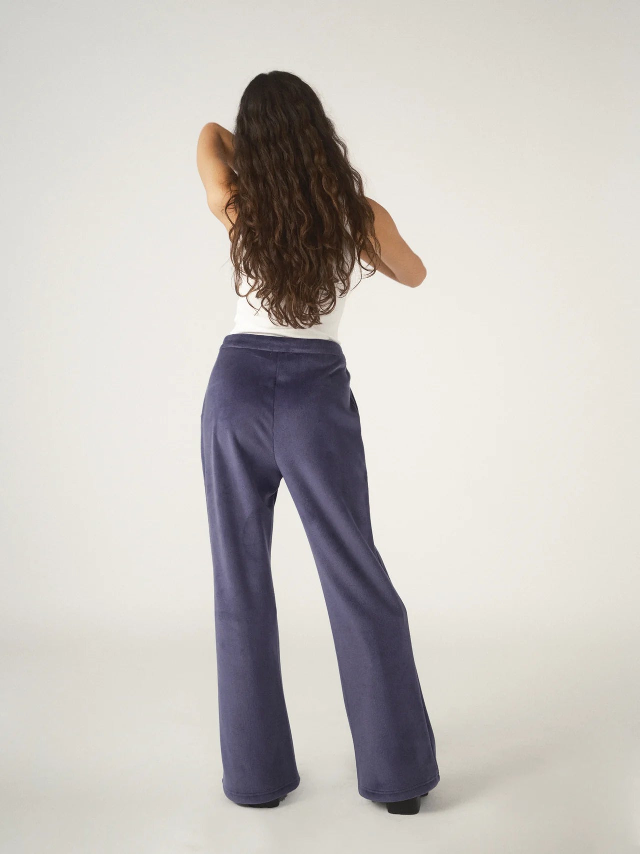 Shop Pixie and Peach Pixie & Peach Shania Velour Trouser Trousers for women – premium loungewear and festival fashion at Spoiled Brat
