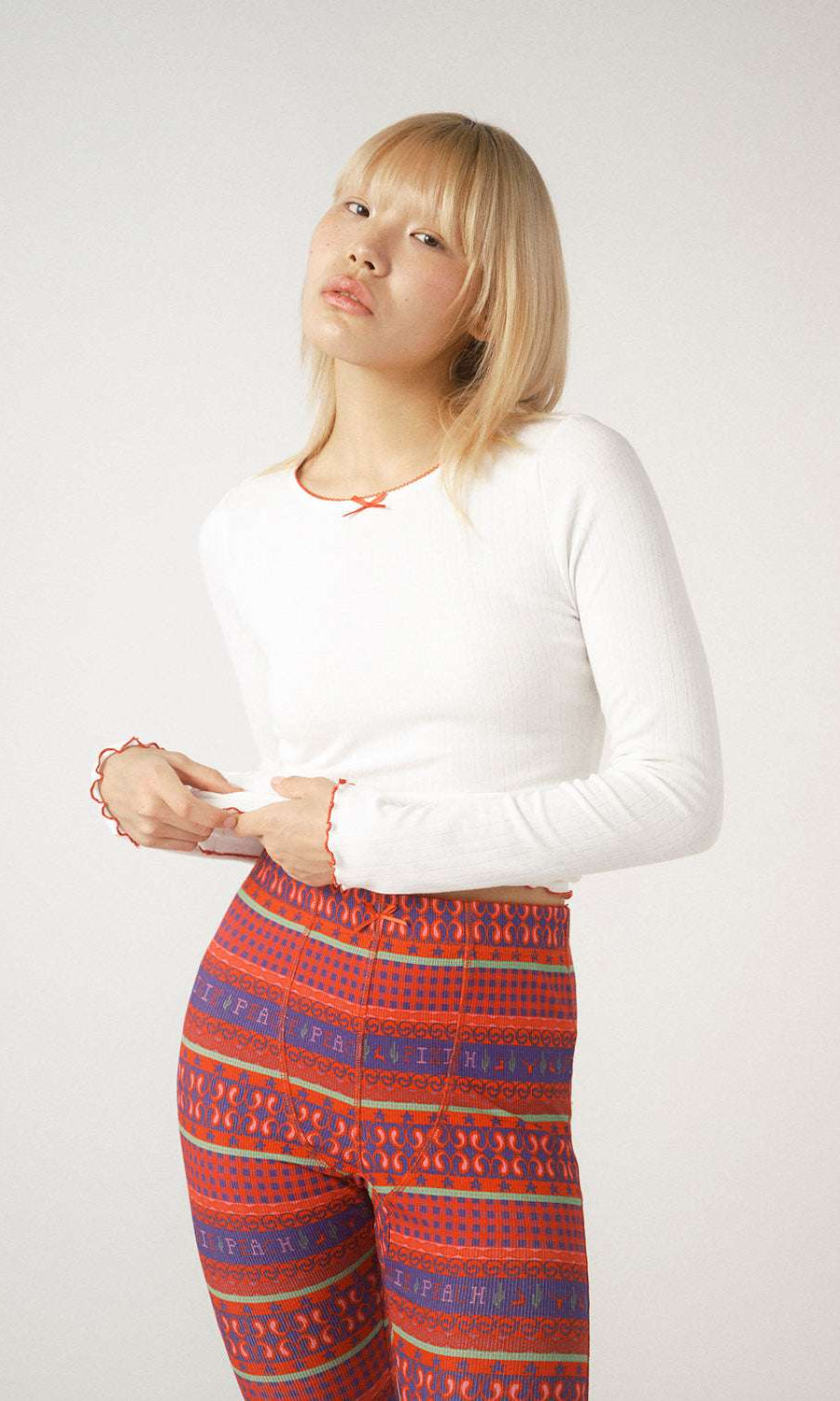 Pixie & Peach Western Fairisle Set - Spoiled Brat