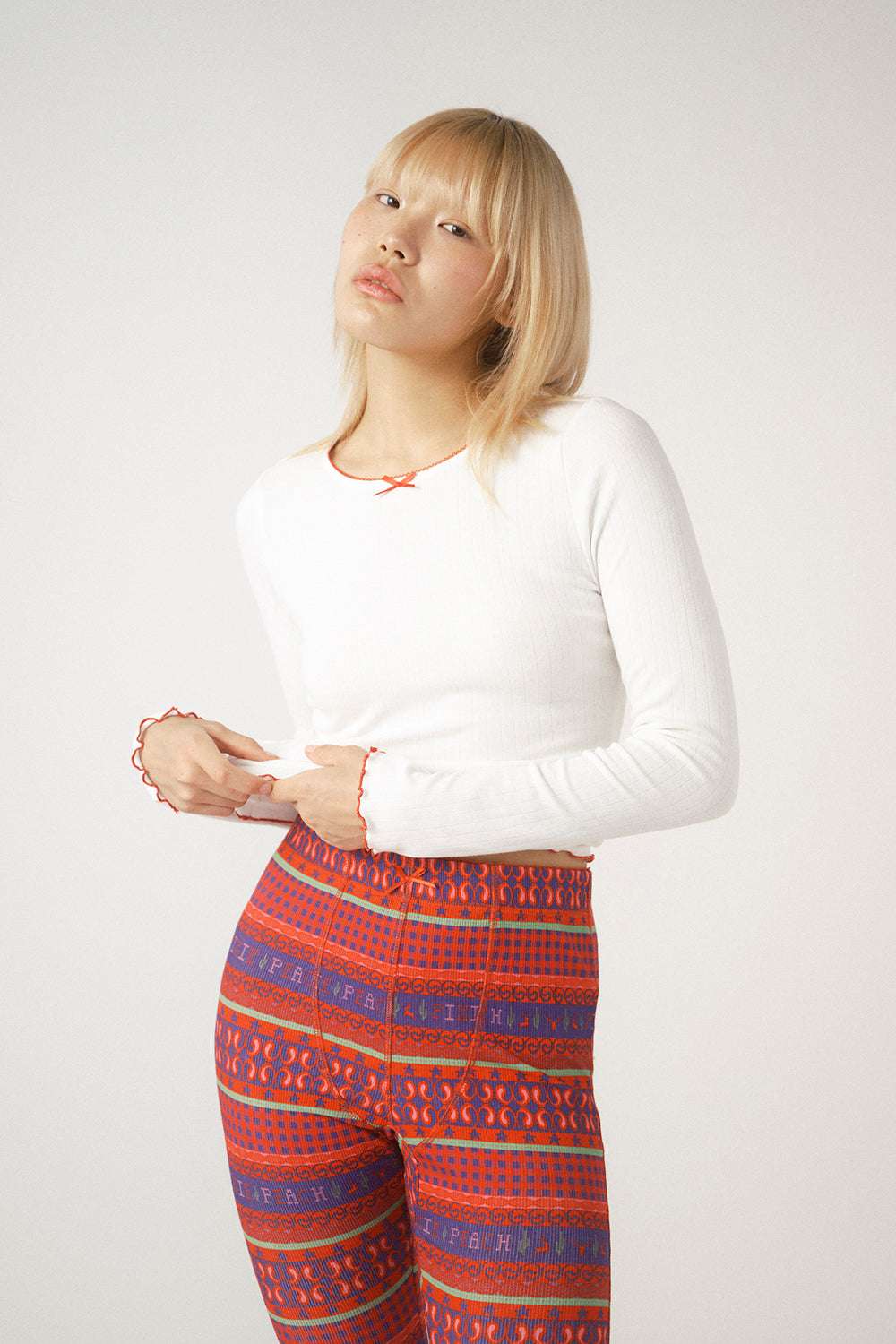 Pixie & Peach Western Fairisle Set - Spoiled Brat