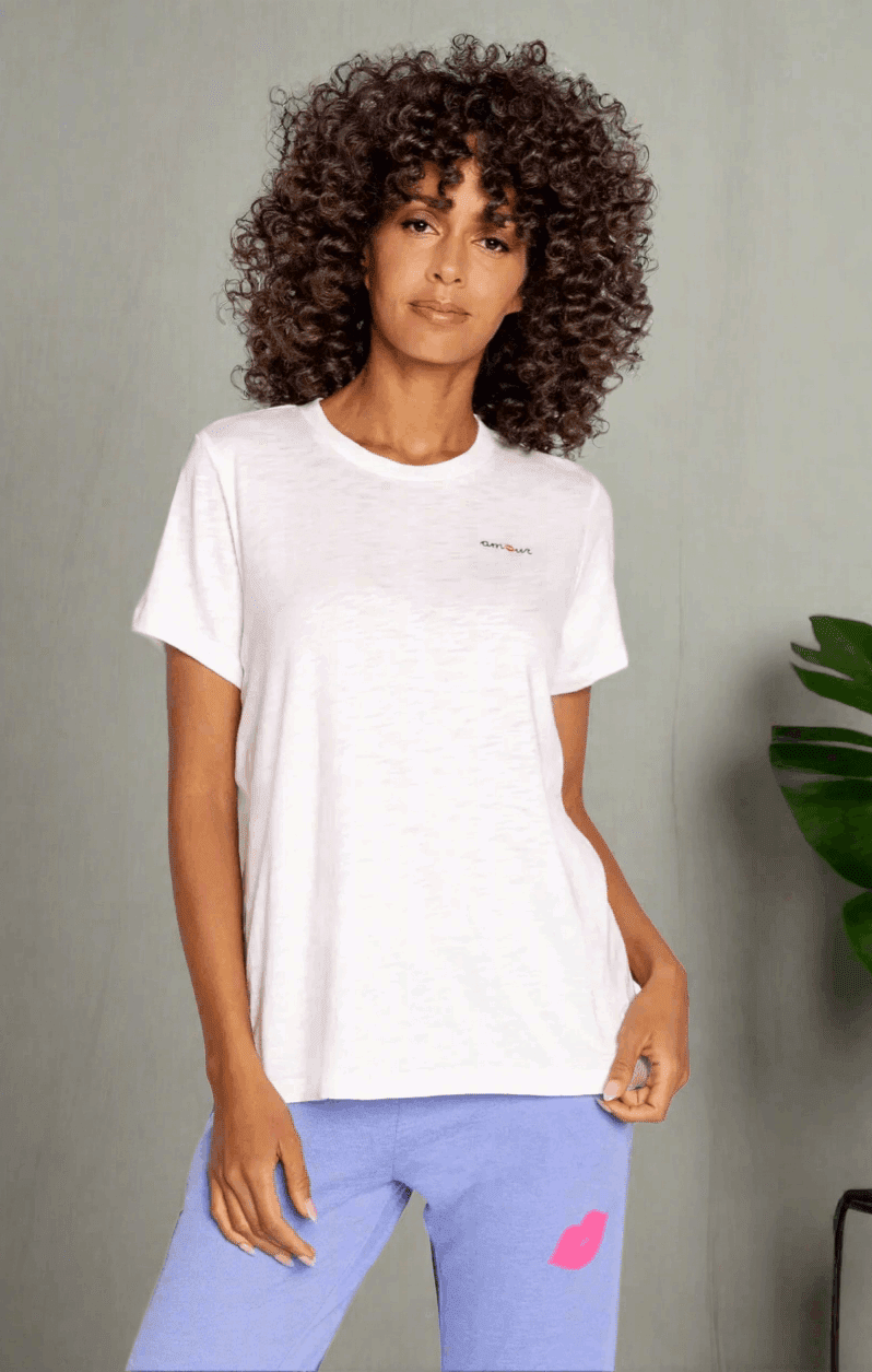 Shop PJ Salvage PJ Salvage Be Mine "Amour" T-Shirt T-Shirt for women – premium loungewear and festival fashion at Spoiled Brat