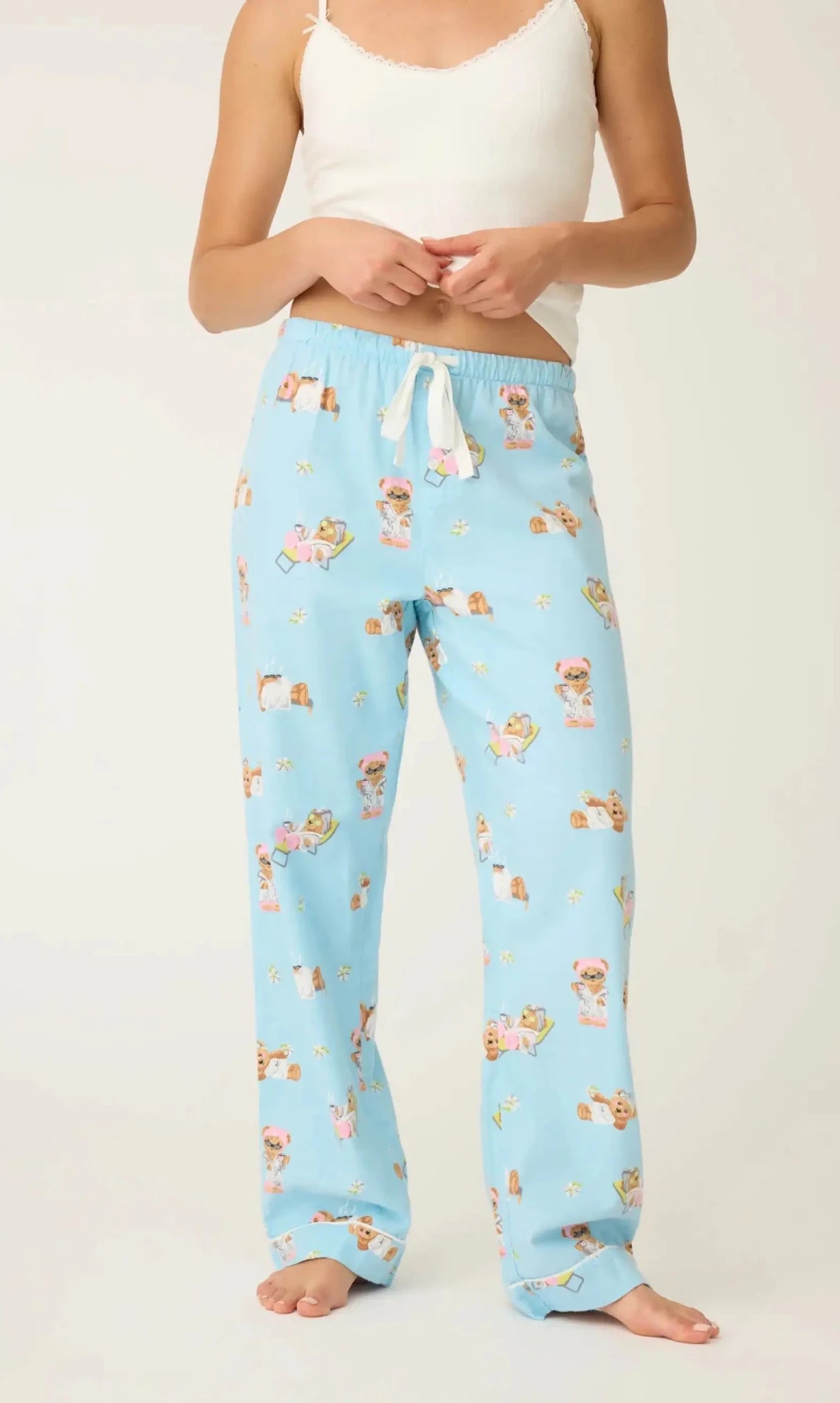 PJ Salvage Beary Cute Bear Print Flannel PJ Pants - Spoiled Brat