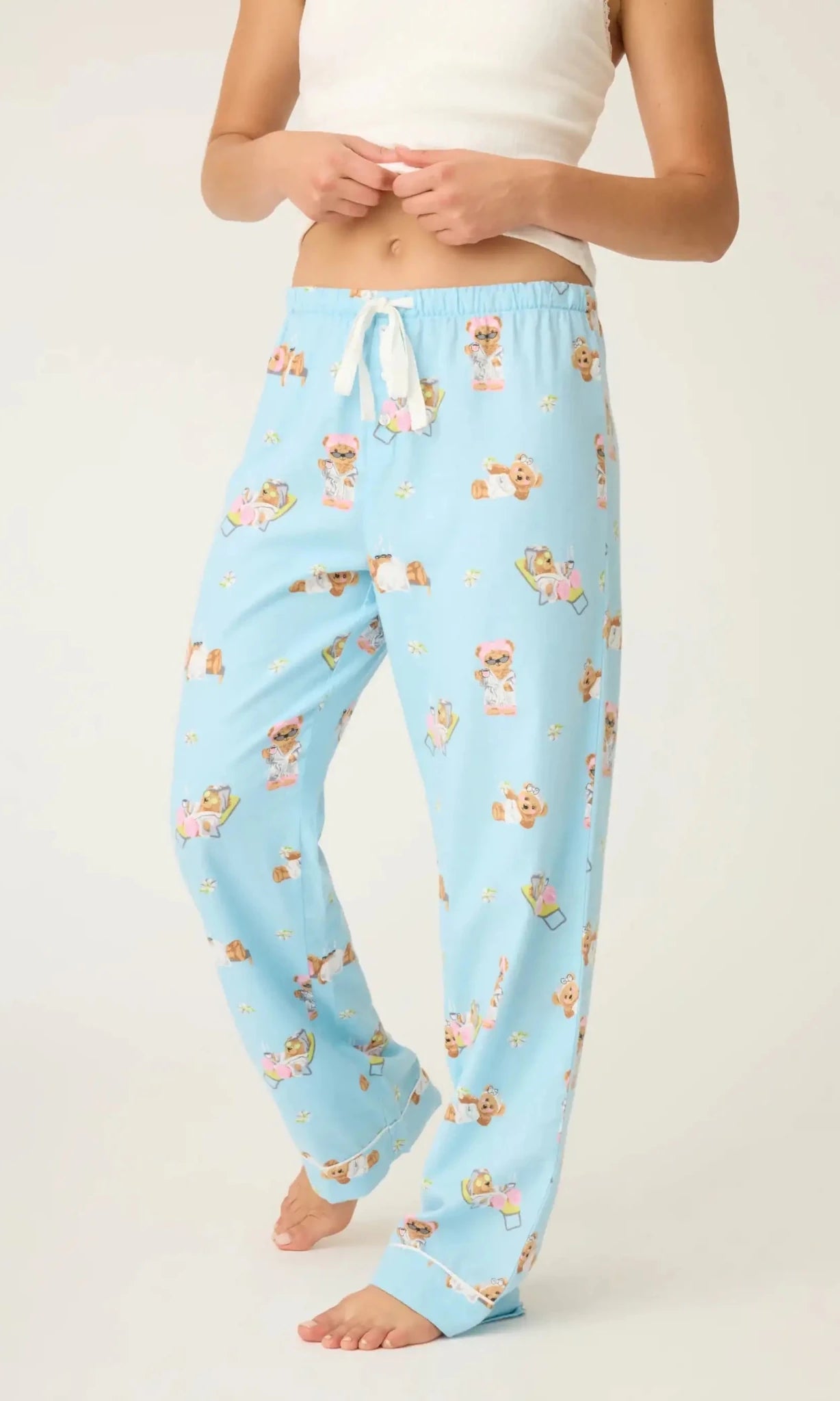 PJ Salvage Beary Cute Bear Print Flannel PJ Pants - Spoiled Brat