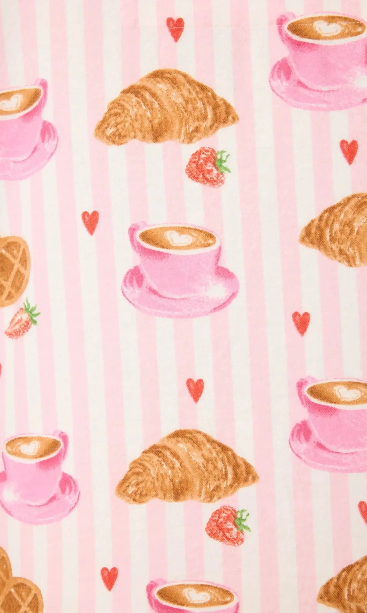 PJ Salvage Brunch Club Breakfast 3 - Piece Flannel PJ Set - Spoiled Brat