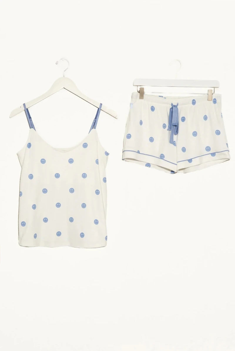 Shop PJ Salvage PJ Salvage Choose Happy Pyjama Cami Top Pyjamas for women – premium loungewear and festival fashion at Spoiled Brat