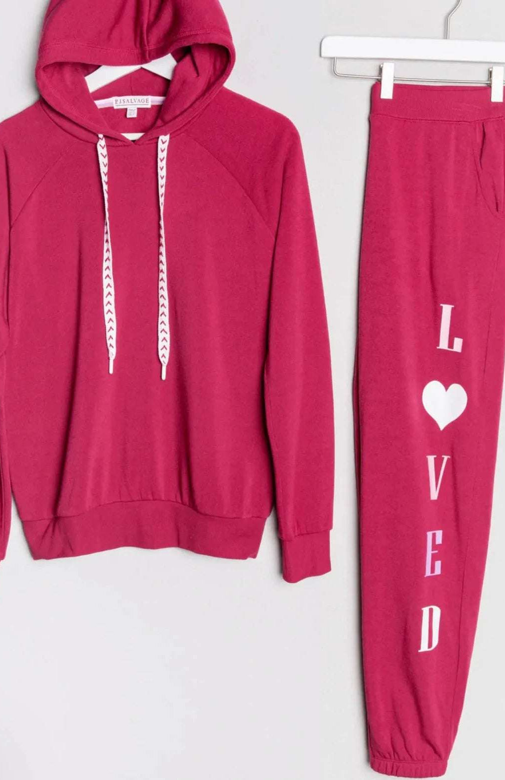 PJ Salvage Feeling Loved Sweatpants Jogger Bottoms by PJ Salvage as seen on celebrities