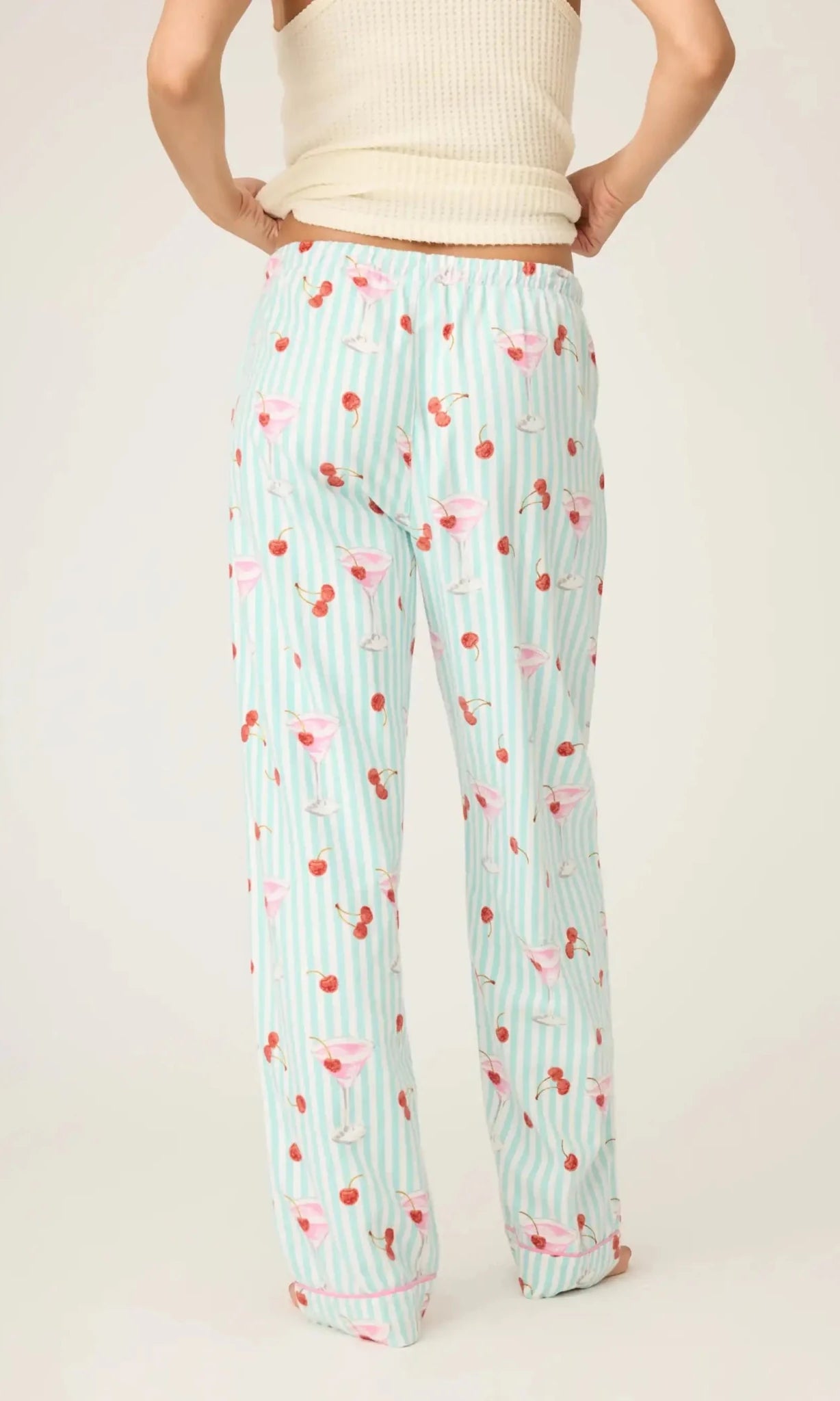 PJ Salvage Ma Cherie Cherry Print Flannel PJ Pants - Spoiled Brat