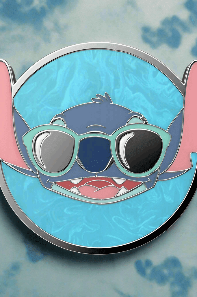 Shop Pop Sockets Pop Sockets Lilo & Stitch - Suns Out Stitch Enamel Pop Grip Tech Accessories for women – premium loungewear and festival fashion at Spoiled Brat