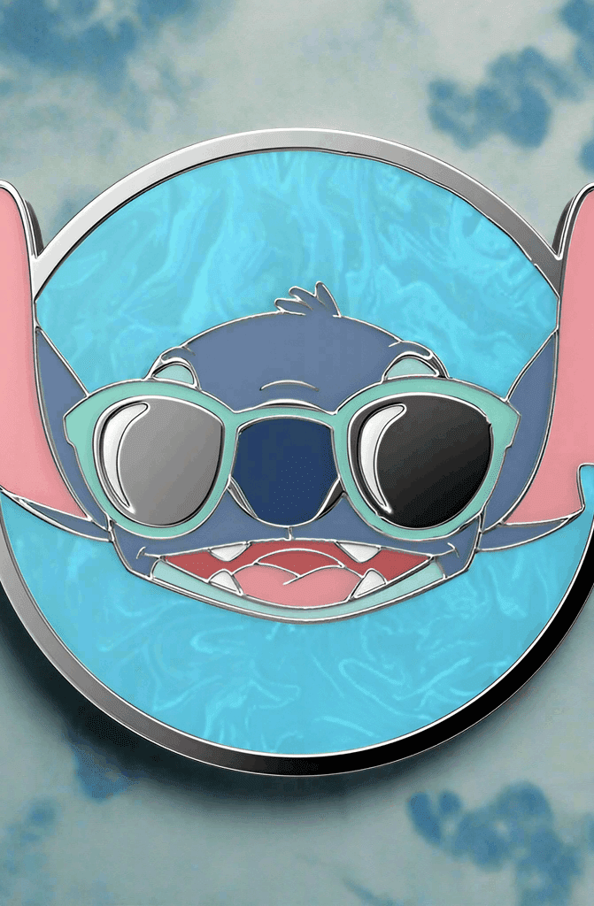 Shop Pop Sockets Pop Sockets Lilo & Stitch - Suns Out Stitch Enamel Pop Grip Tech Accessories for women – premium loungewear and festival fashion at Spoiled Brat