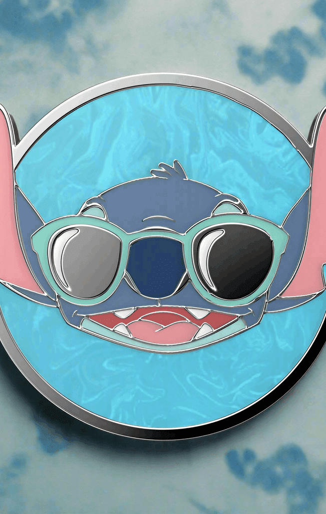 Shop Pop Sockets Pop Sockets Lilo & Stitch - Suns Out Stitch Enamel Pop Grip Tech Accessories for women – premium loungewear and festival fashion at Spoiled Brat