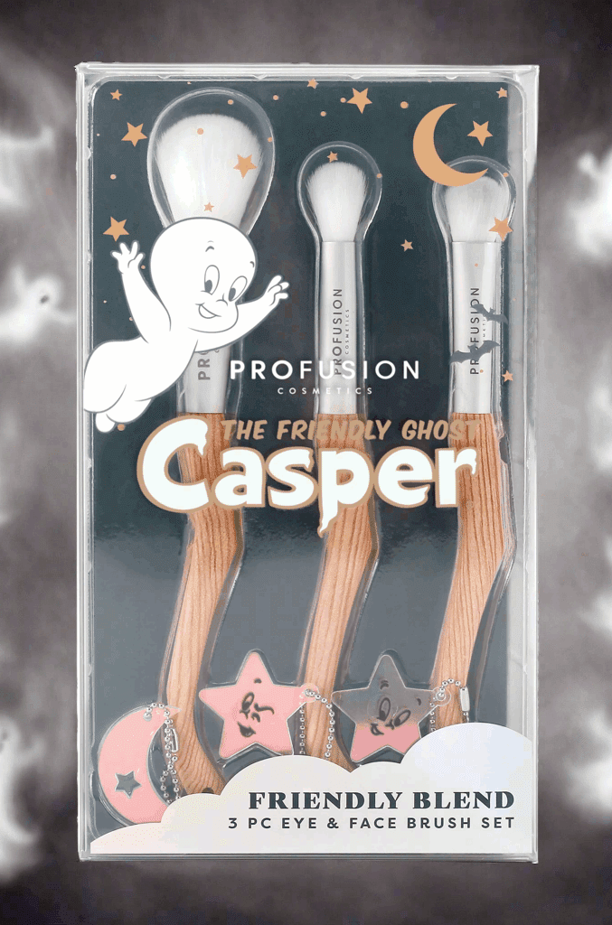 Shop Profusion Cosmetics Profusion Cosmetics Casper the Friendly Ghost Makeup Brushes Makeup Brushes for women – premium loungewear and festival fashion at Spoiled Brat