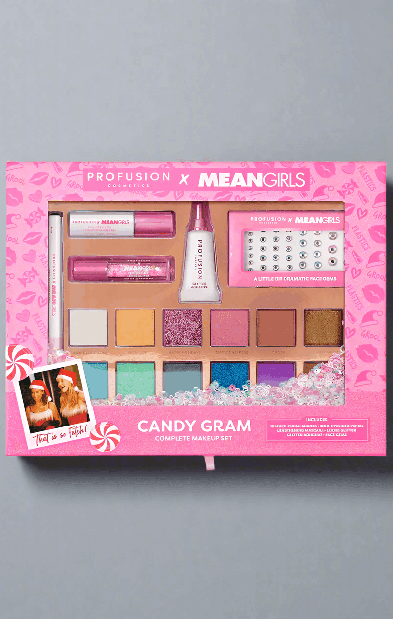 Shop Profusion Cosmetics Profusion Cosmetics Mean Girls Candy Gram Complete Makeup Kit Eyeshadow for women – premium loungewear and festival fashion at Spoiled Brat