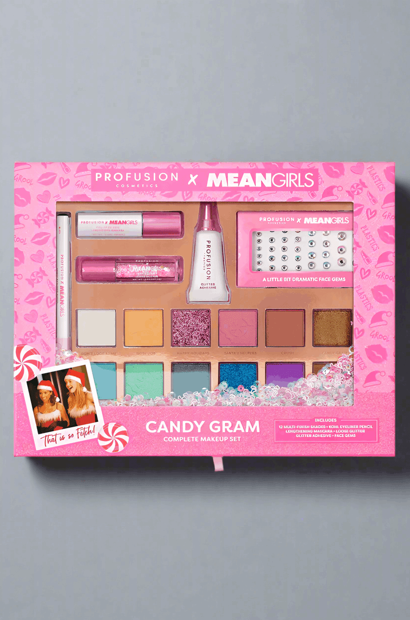 Shop Profusion Cosmetics Profusion Cosmetics Mean Girls Candy Gram Complete Makeup Kit Eyeshadow for women – premium loungewear and festival fashion at Spoiled Brat