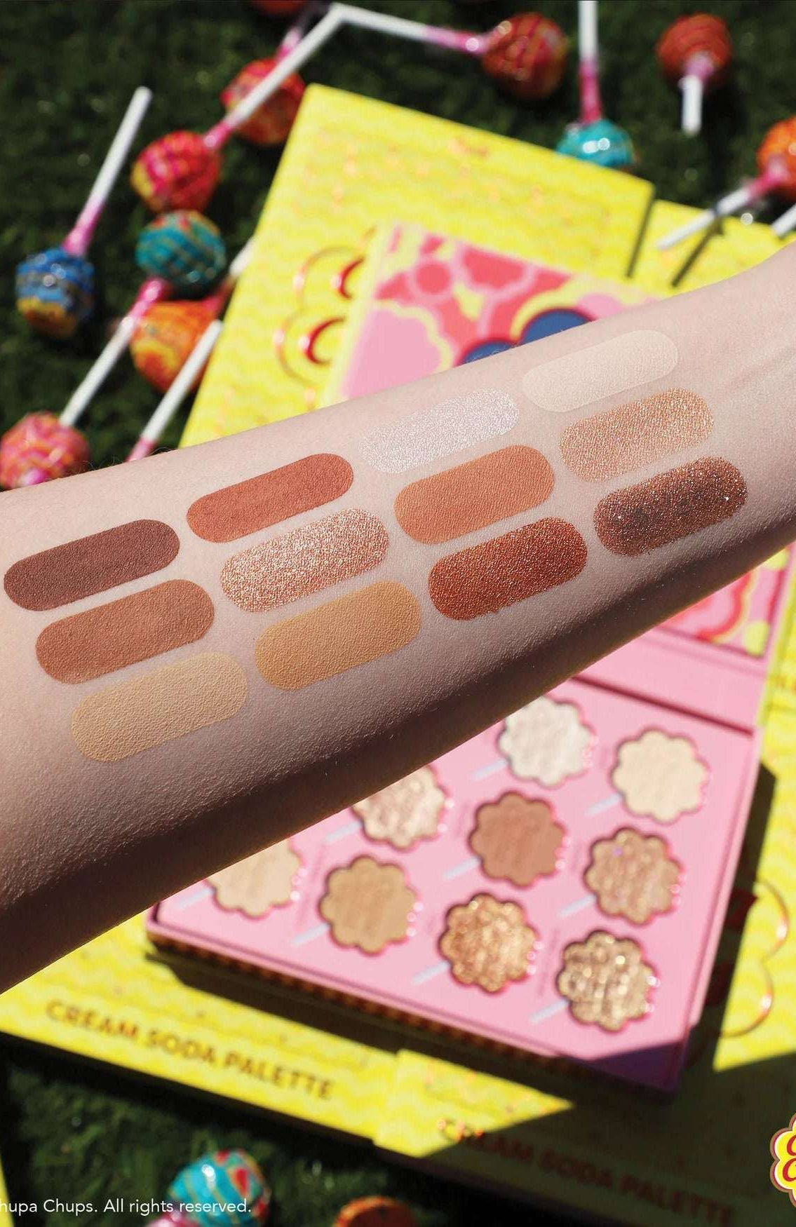 Rude Cosmetics Chupa Chups Cream Soda 12 Colour Palette Eyeshadow by Rude Cosmetics as seen on celebrities