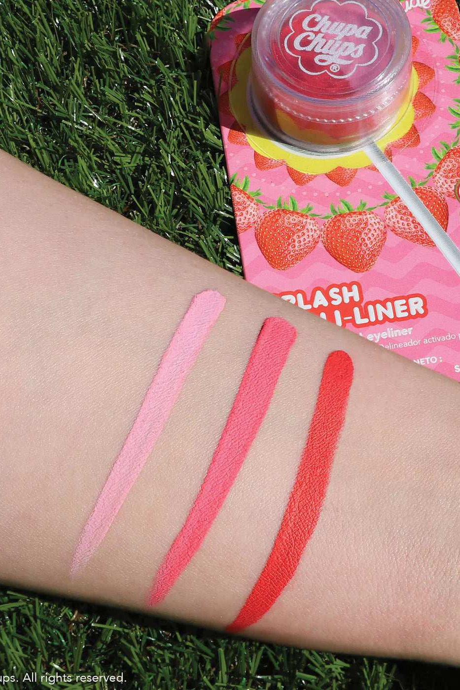 Rude Cosmetics Chupa Chups Splash Lolli-Liner by Rude Cosmetics – Eyeshadow – Strawberry | Spoiled Brat UK