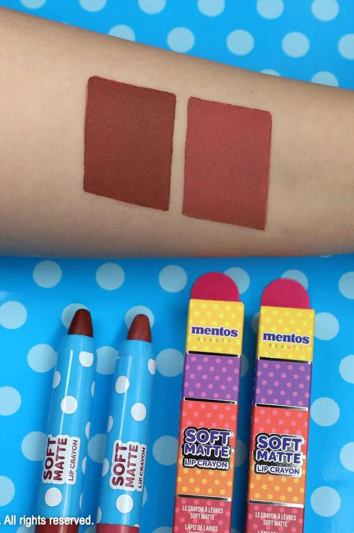 Rude Cosmetics Mentos Soft Matte Lip Crayon by Rude Cosmetics – Lip Gloss – Multi | Spoiled Brat UK