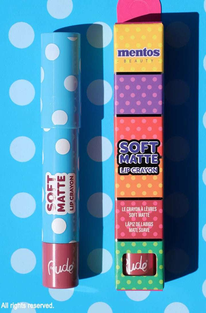 Rude Cosmetics Mentos Soft Matte Lip Crayon Lip Gloss by Rude Cosmetics as seen on celebrities