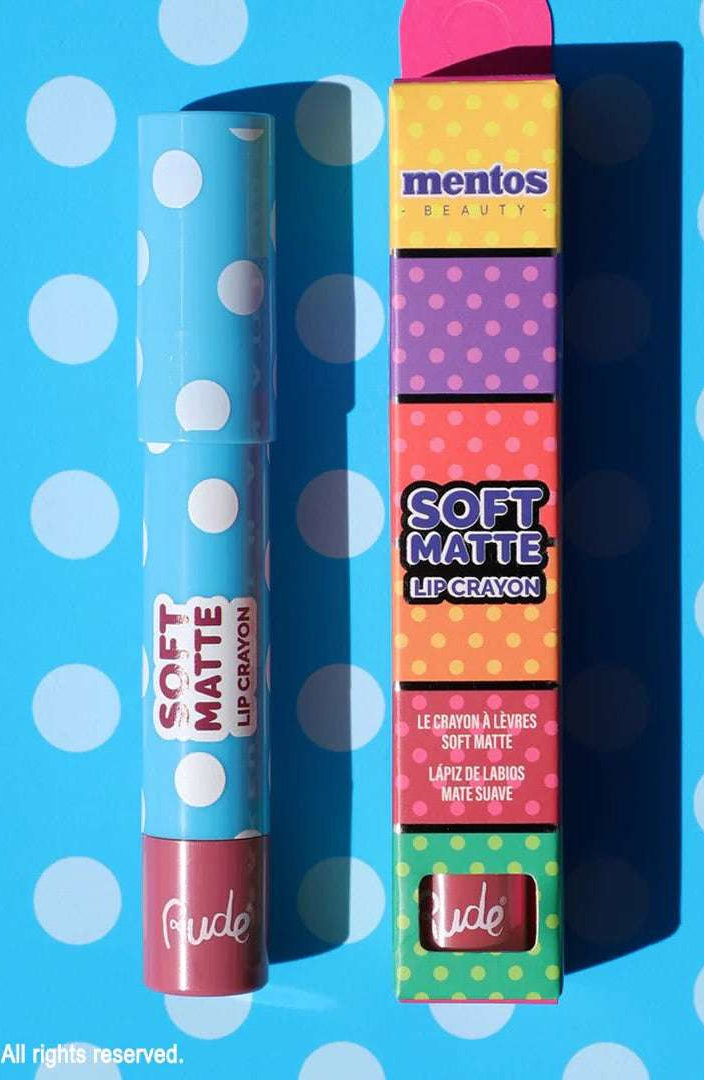 Rude Cosmetics Mentos Soft Matte Lip Crayon Lip Gloss by Rude Cosmetics as seen on celebrities