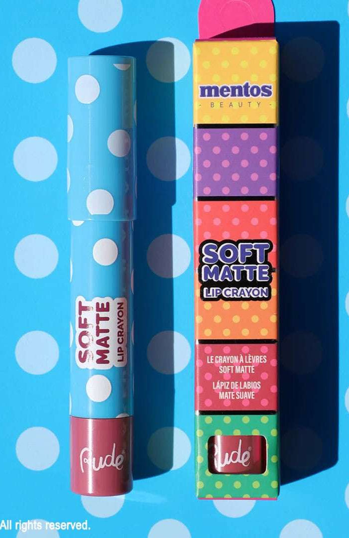 Rude Cosmetics Mentos Soft Matte Lip Crayon Lip Gloss by Rude Cosmetics as seen on celebrities