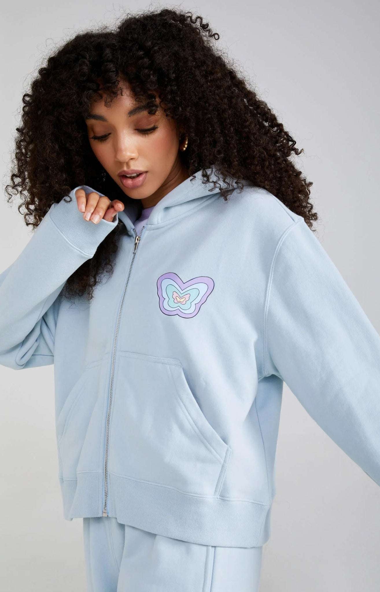 Samii Ryan Baby Zip Up Hoodie Hoodie by Samii Ryan as seen on celebrities