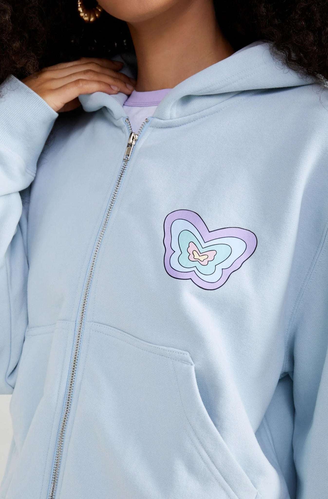 Samii Ryan Baby Zip Up Hoodie Hoodie by Samii Ryan as seen on celebrities