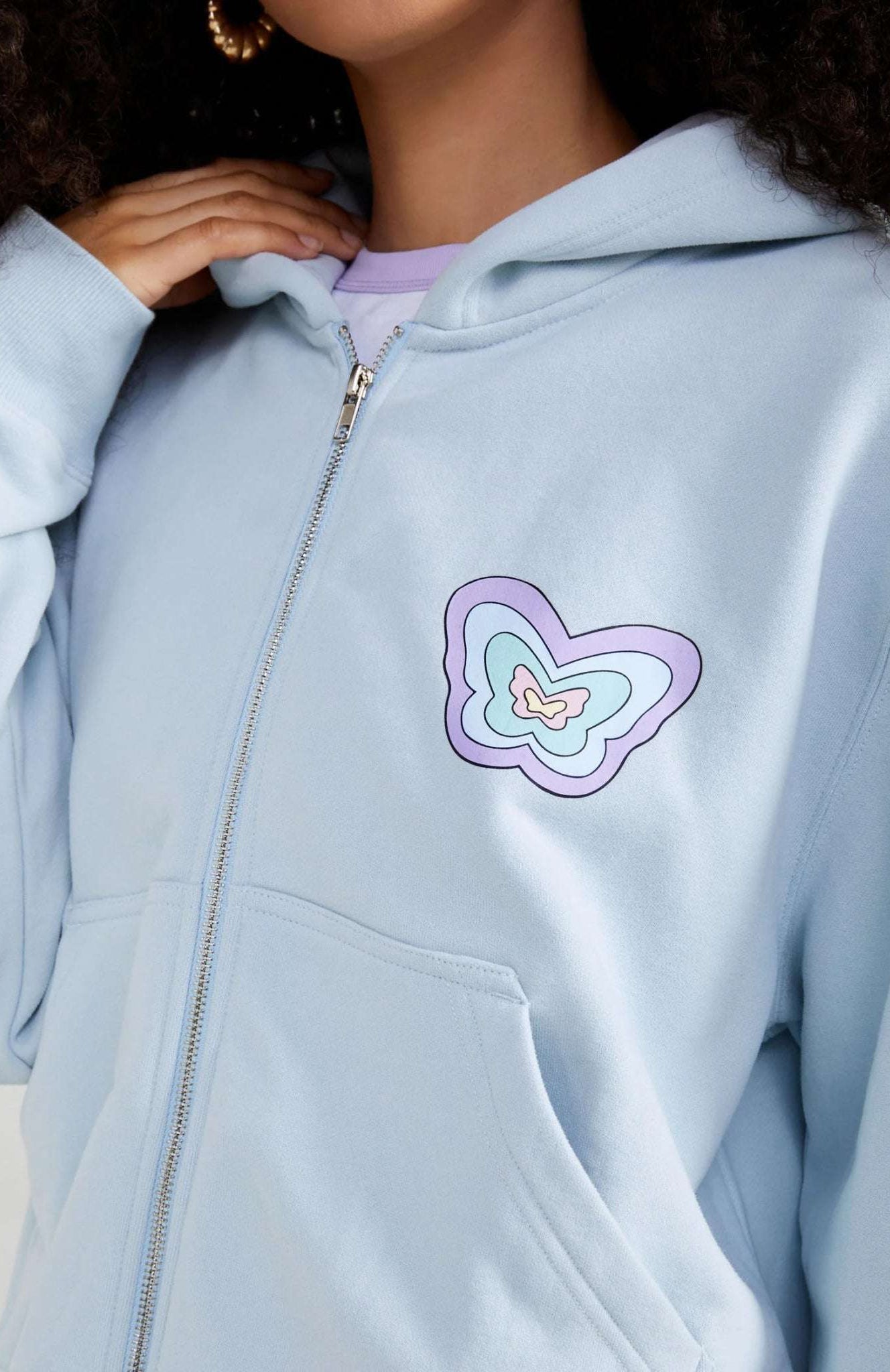 Samii Ryan Baby Zip Up Hoodie Hoodie by Samii Ryan as seen on celebrities