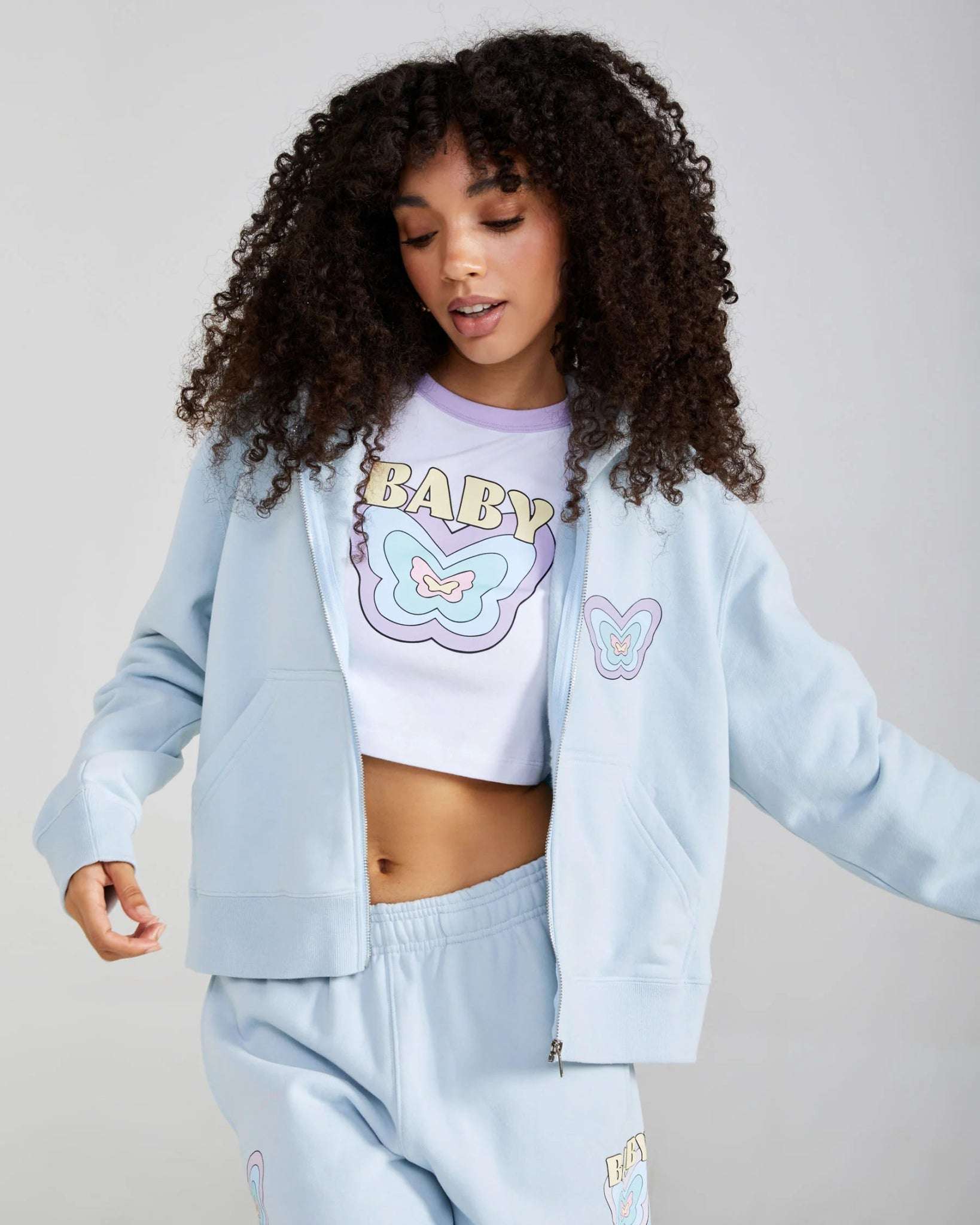 Samii Ryan Baby Zip Up Hoodie - Spoiled Brat