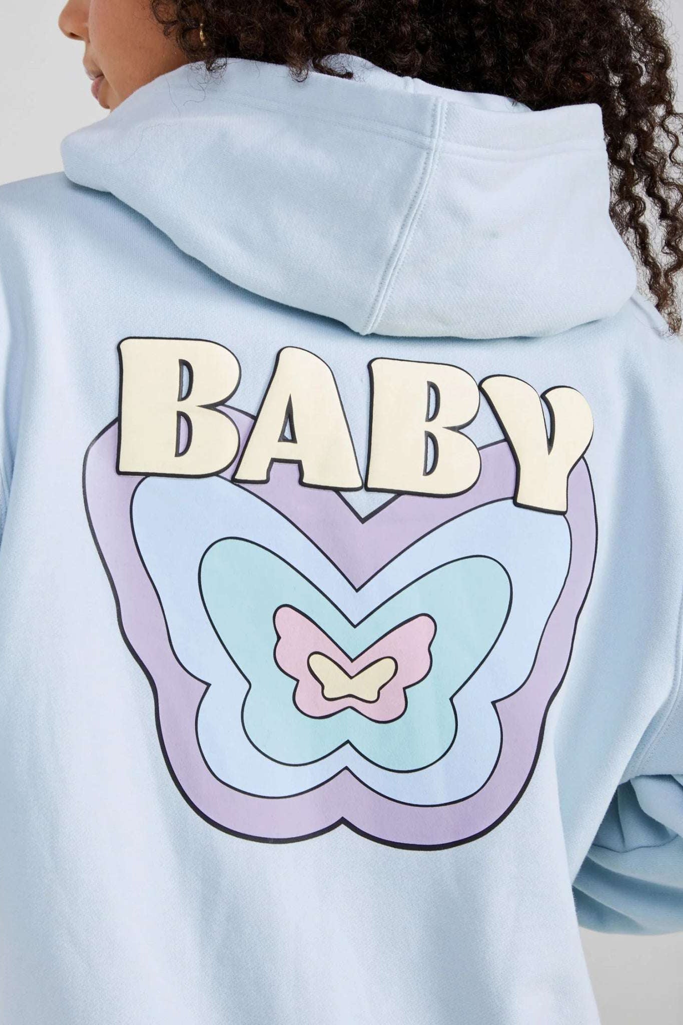Shop Samii Ryan Samii Ryan Baby Zip Up Hoodie Hoodie for women – premium loungewear and festival fashion at Spoiled Brat