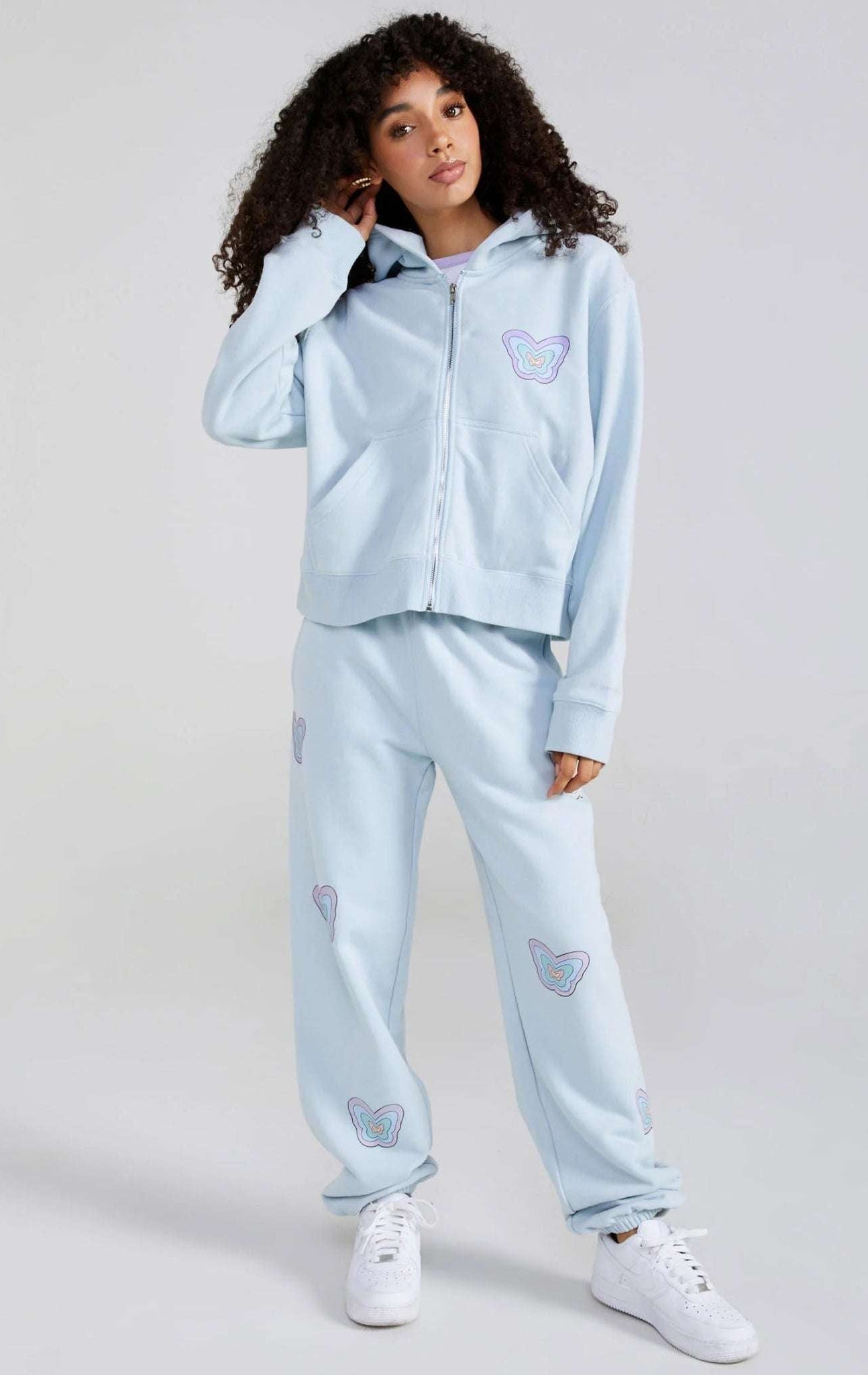 Shop Samii Ryan Samii Ryan Baby Zip Up Hoodie Hoodie for women – premium loungewear and festival fashion at Spoiled Brat