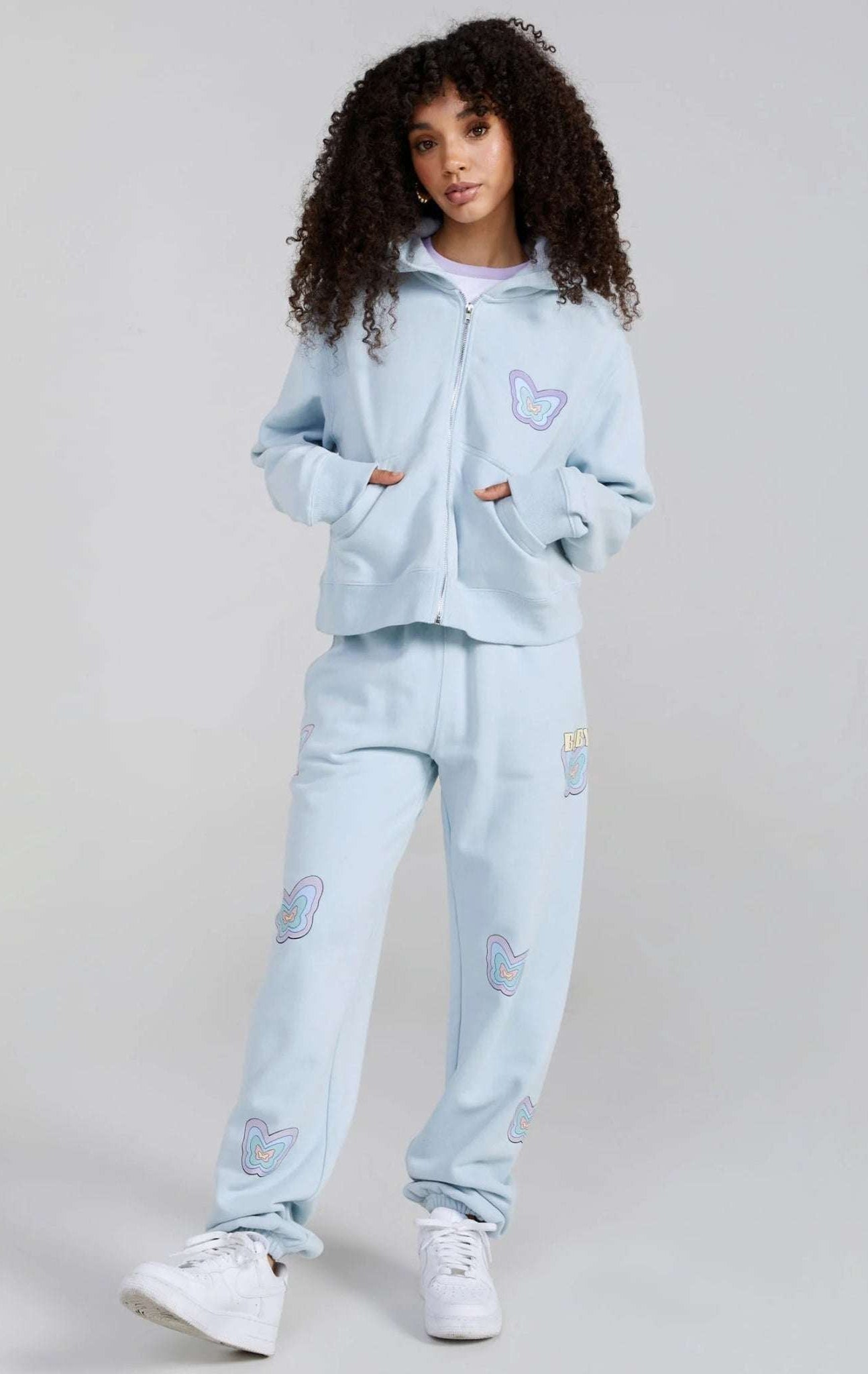 Shop Samii Ryan Samii Ryan Baby Zip Up Hoodie Hoodie for women – premium loungewear and festival fashion at Spoiled Brat