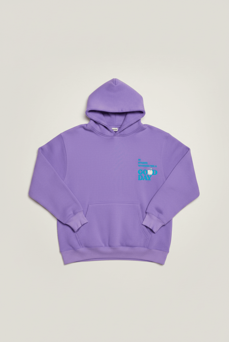 Shop Samii Ryan Samii Ryan Good Day Smileyworld Hoodie Hoodie for women – premium loungewear and festival fashion at Spoiled Brat