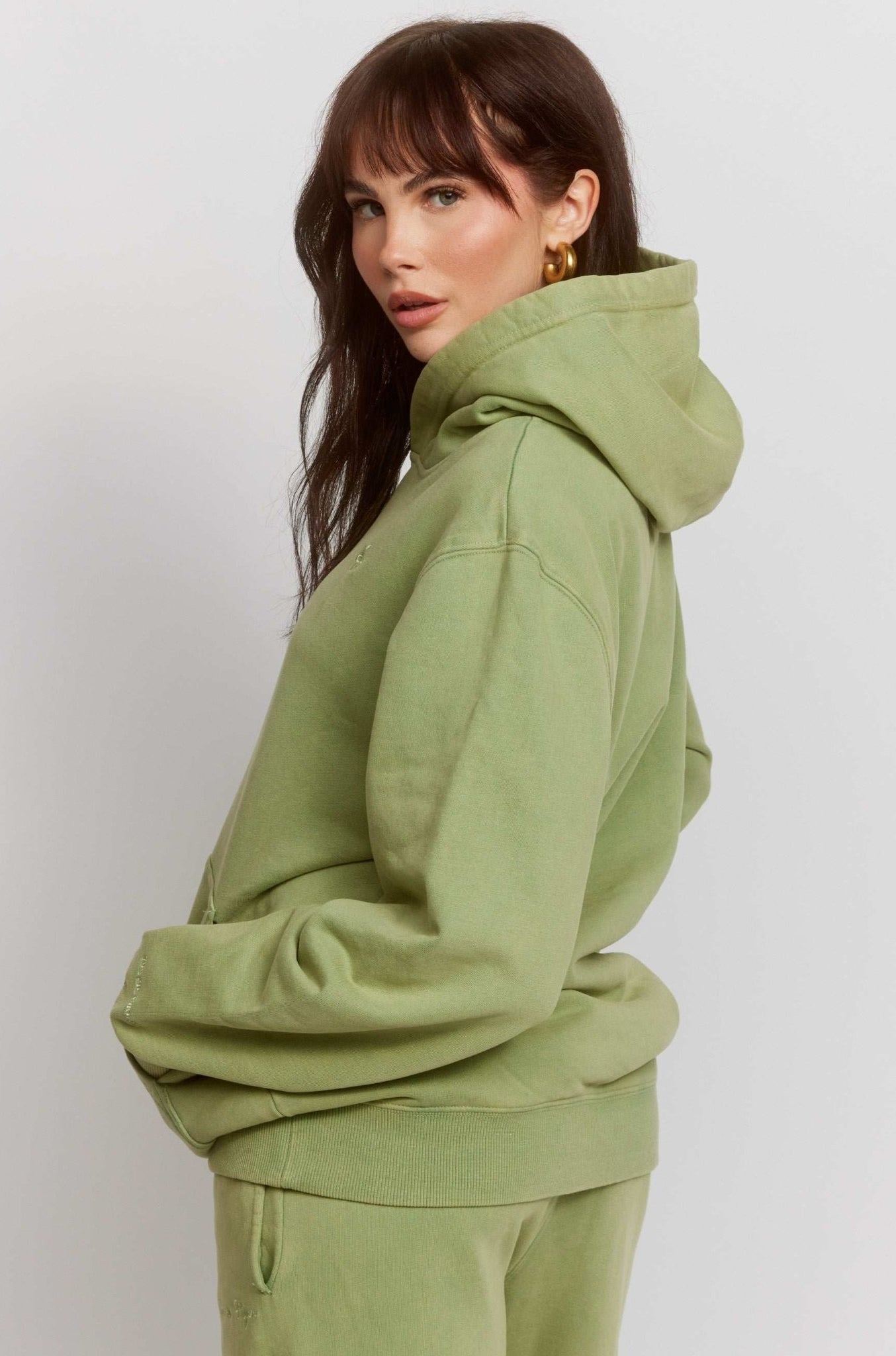 Samii Ryan Olive Hoodie - Spoiled Brat