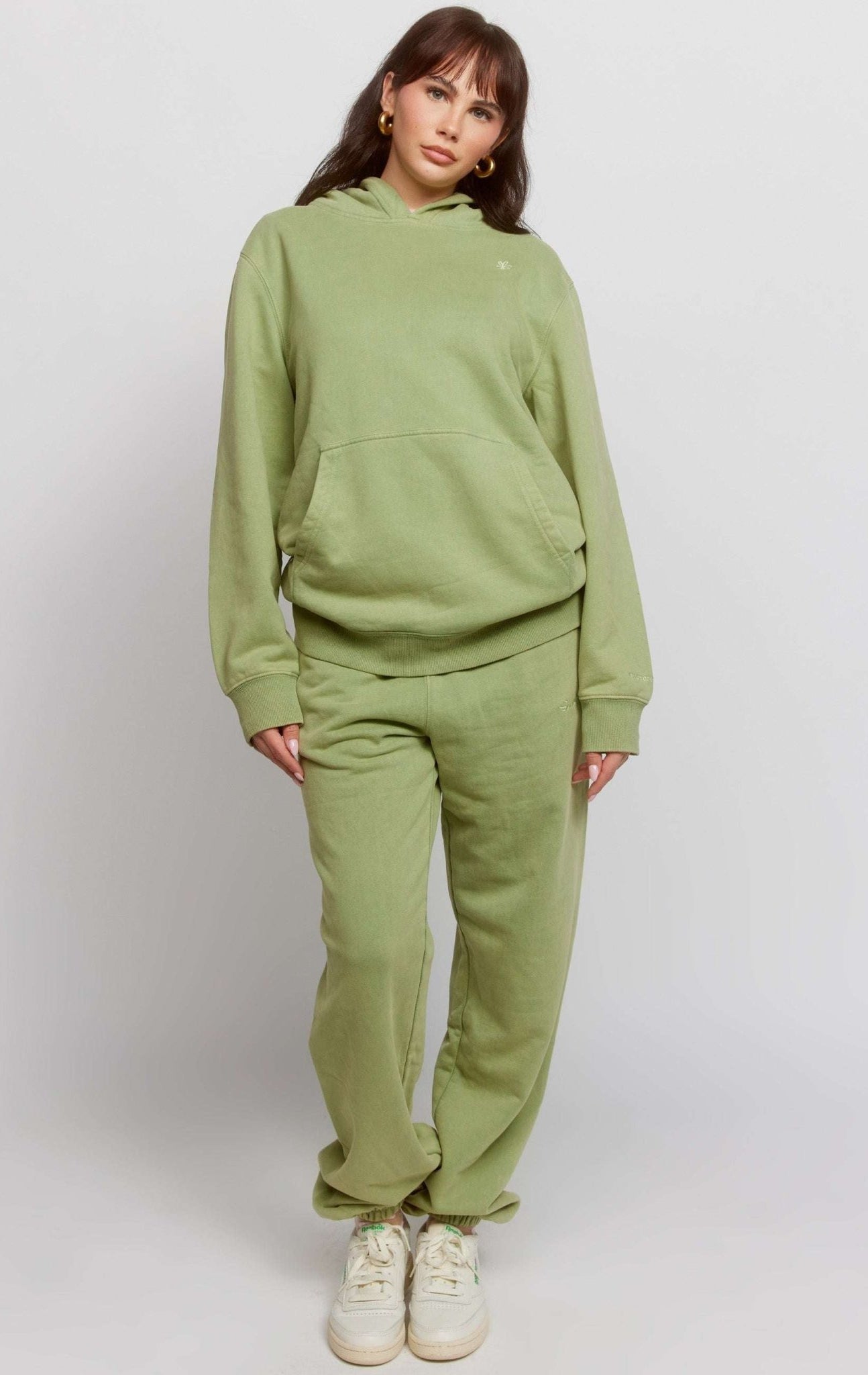 Shop Samii Ryan Samii Ryan Olive Hoodie Hooded Sweatshirt for women – premium loungewear and festival fashion at Spoiled Brat