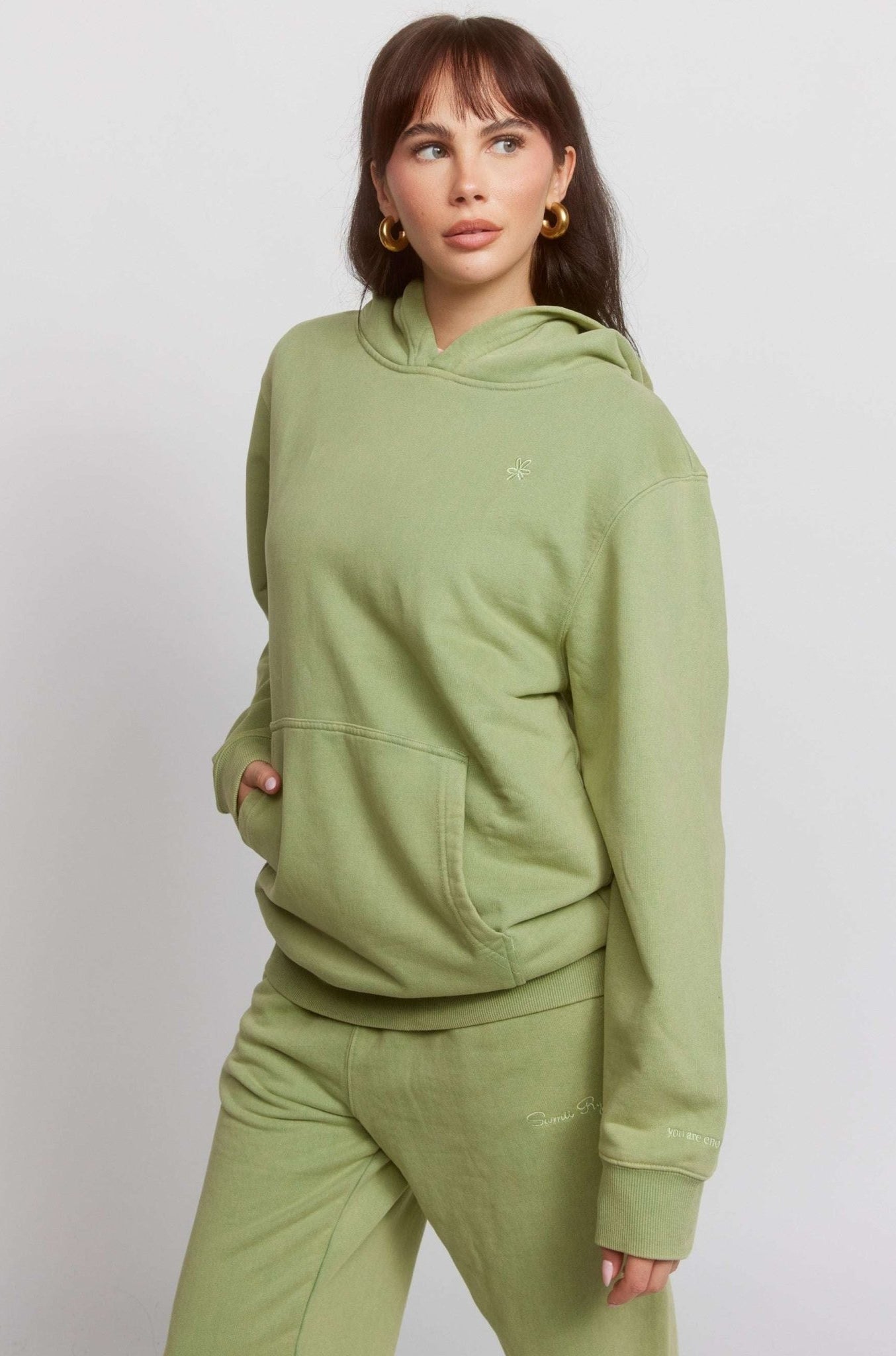 Samii Ryan Olive Hoodie - Spoiled Brat
