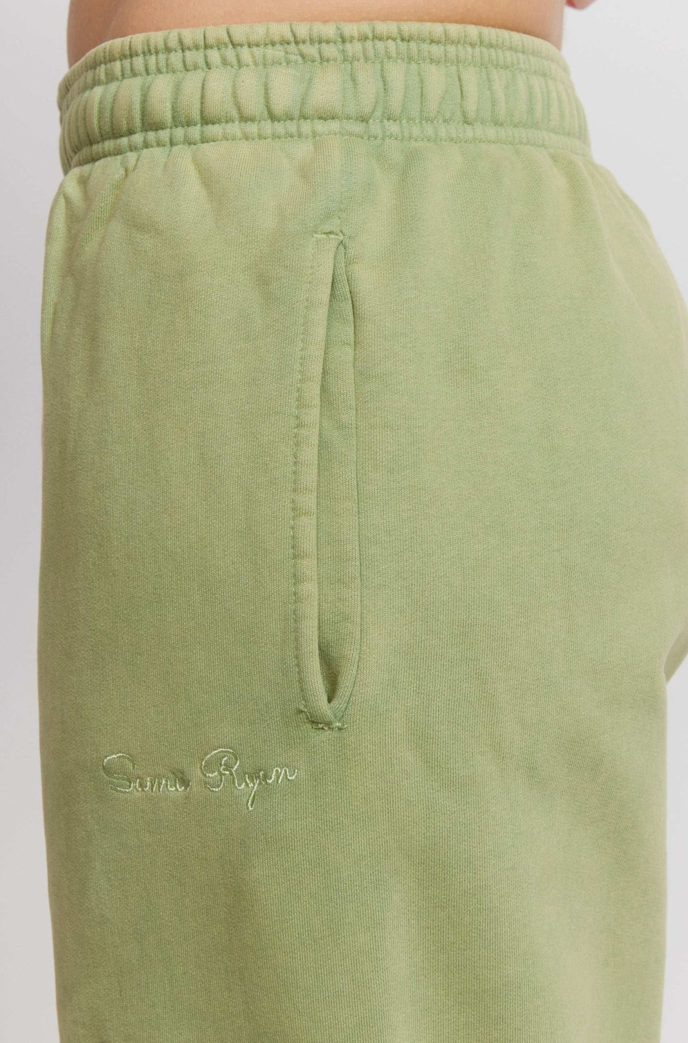 Shop Samii Ryan Samii Ryan Olive Sweatpants Jogger Bottoms for women – premium loungewear and festival fashion at Spoiled Brat