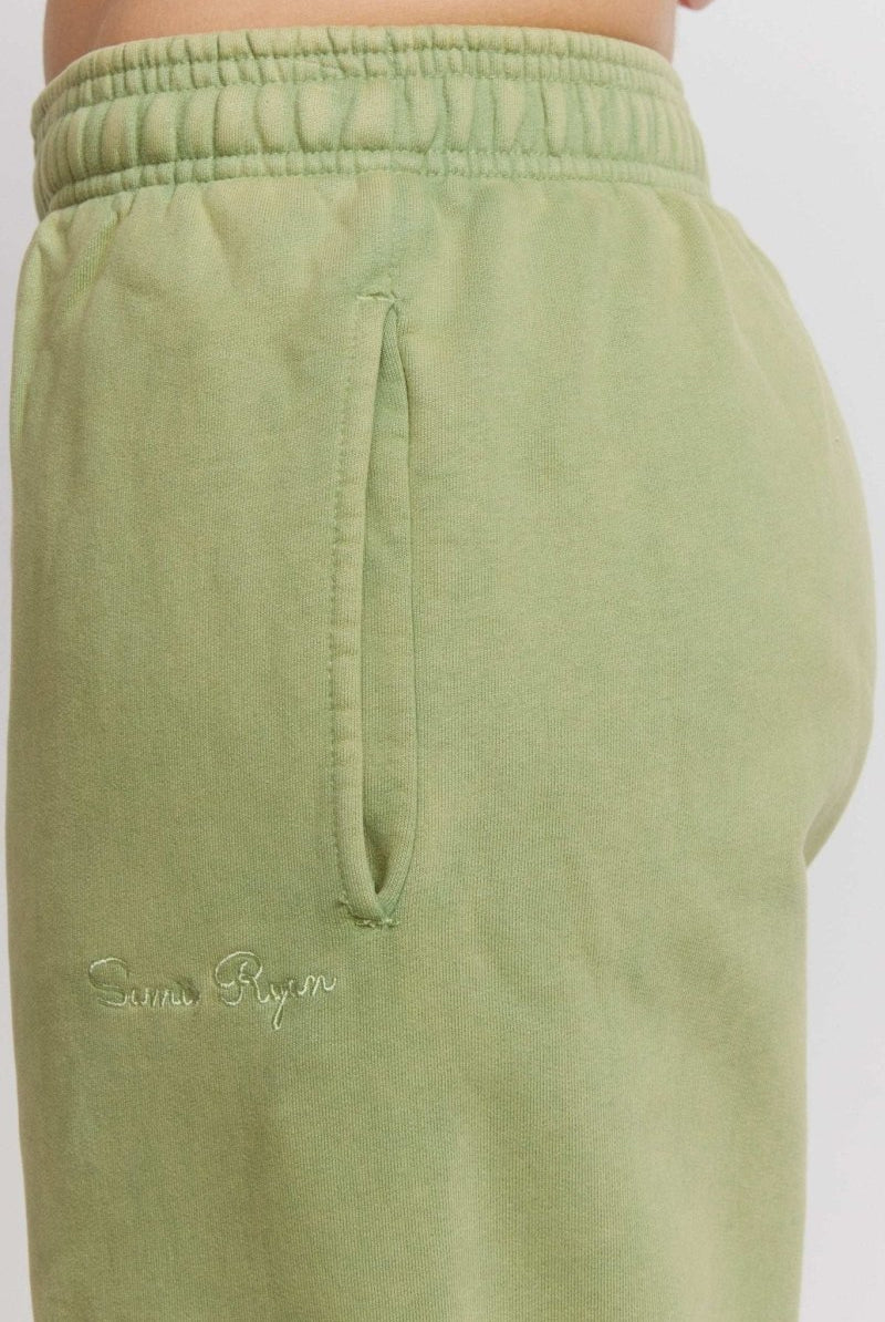 Shop Samii Ryan Samii Ryan Olive Sweatpants Jogger Bottoms for women – premium loungewear and festival fashion at Spoiled Brat