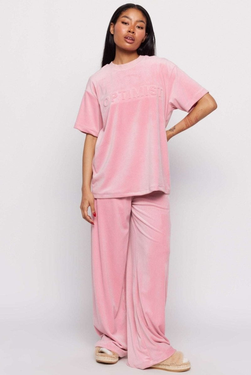 Shop Samii Ryan Samii Ryan Optimist Velour Sweatpants Sweatpants for women – premium loungewear and festival fashion at Spoiled Brat