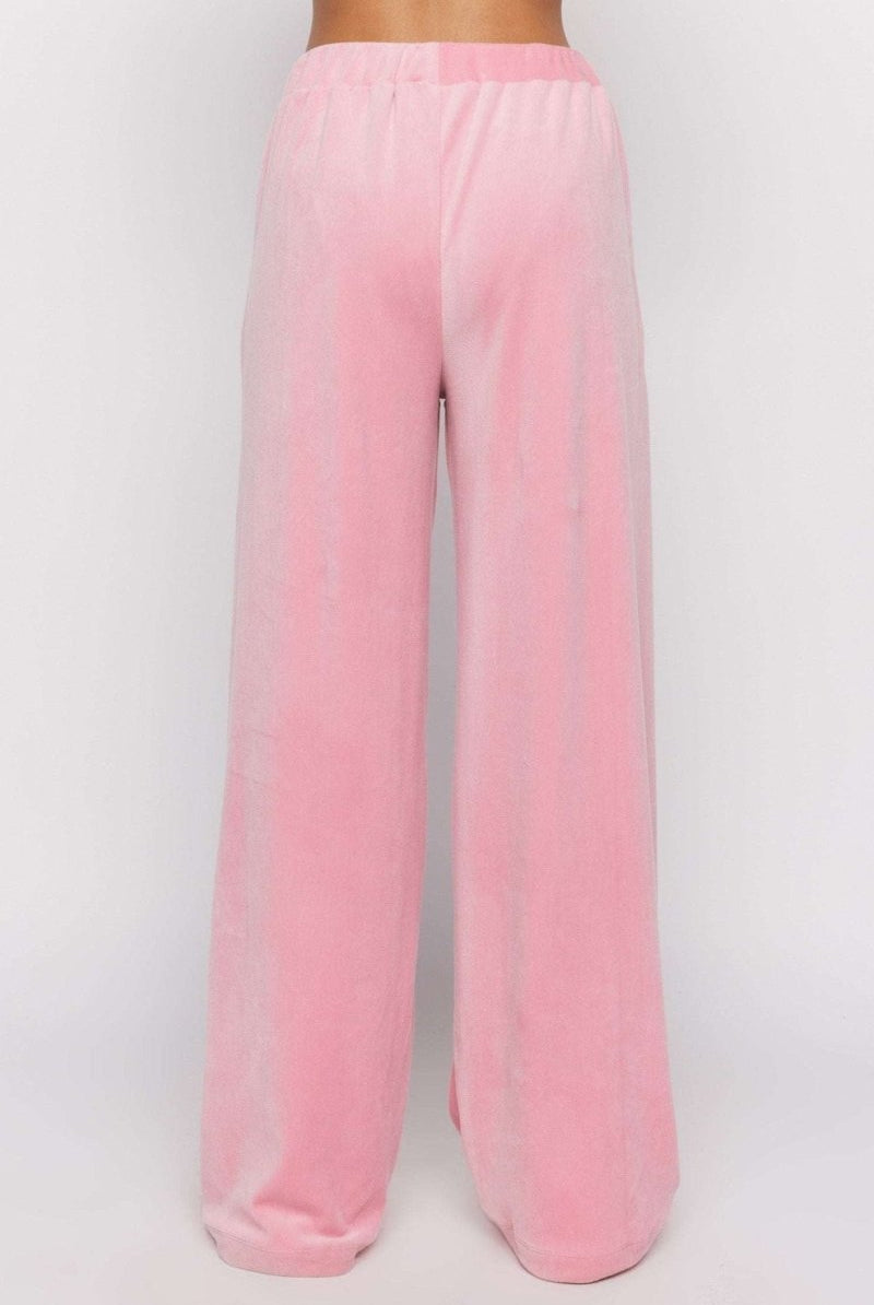 Shop Samii Ryan Samii Ryan Optimist Velour Sweatpants Sweatpants for women – premium loungewear and festival fashion at Spoiled Brat