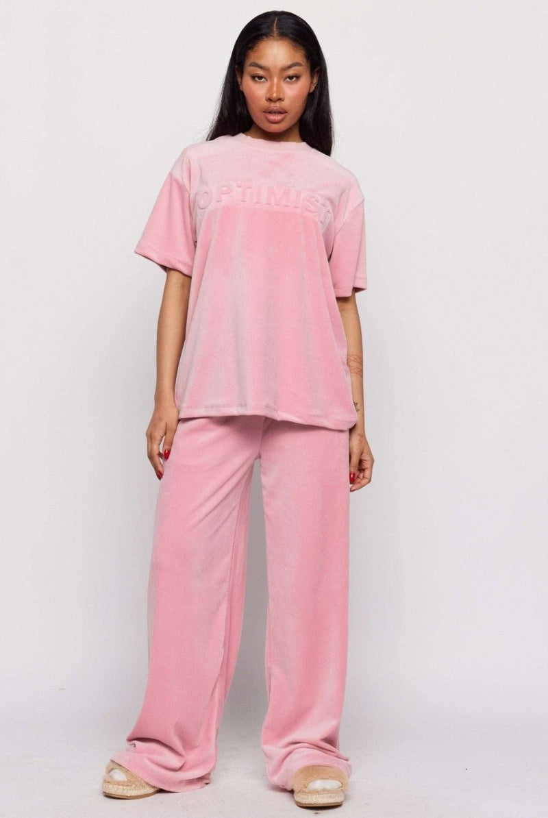 Shop Samii Ryan Samii Ryan Optimist Velour Sweatpants Sweatpants for women – premium loungewear and festival fashion at Spoiled Brat